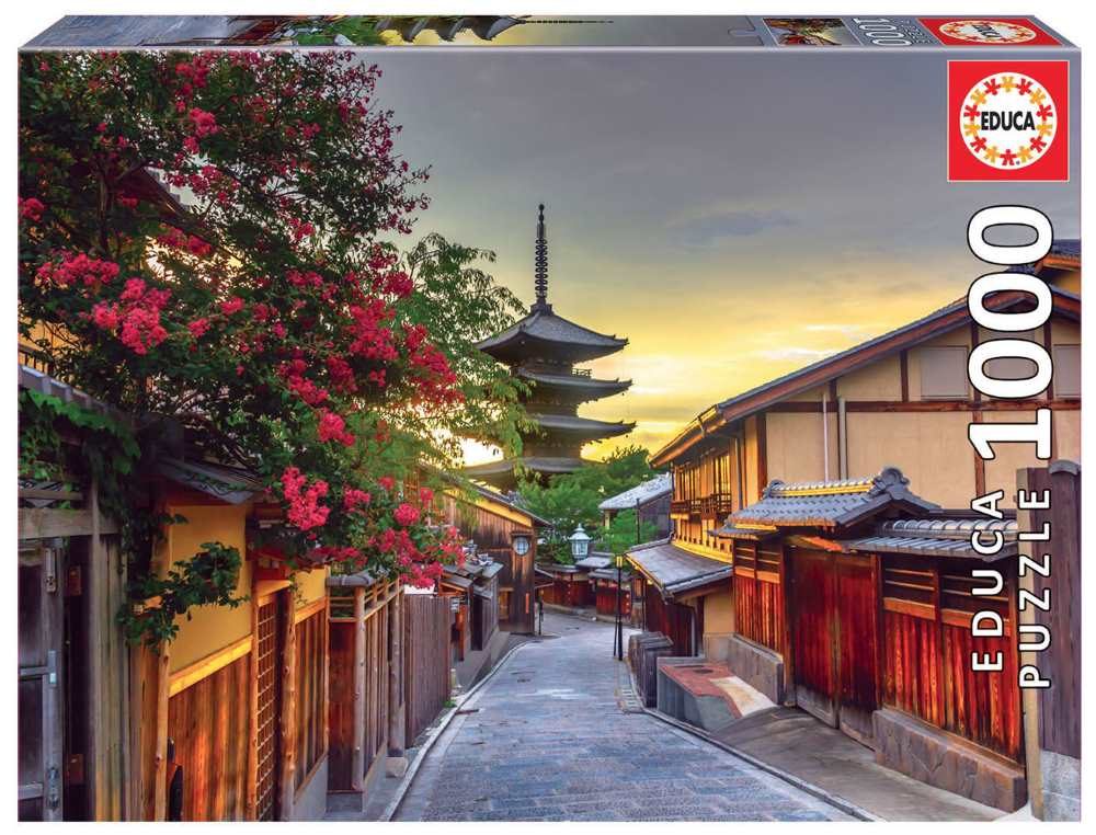 ПЪЗЕЛ EDUCA 1000 ЧАСТИ YASAKA PAGODA, KYOTO, JAPAN