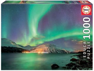 ПЪЗЕЛ EDUCA 1000 ЧАСТИ AURORA BOREALIS