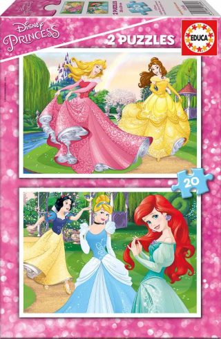 ПЪЗЕЛ EDUCA 2X20 ЧАСТИ DISNEY PRINCESSES