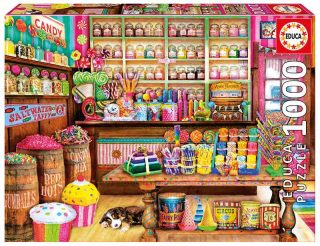 ПЪЗЕЛ EDUCA 1000 ЧАСТИ CANDY SHOP