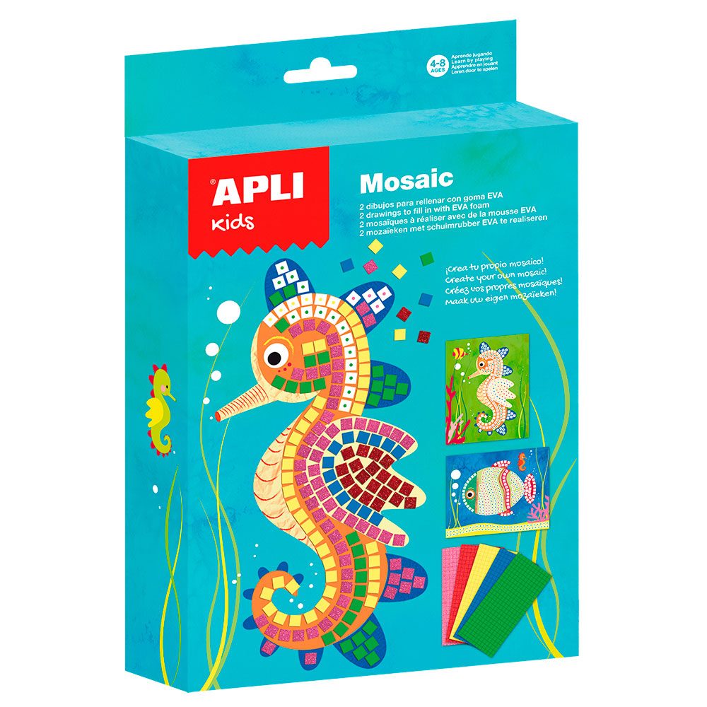 Мозайка с ЕВА гума Морски свят, APLI Kids