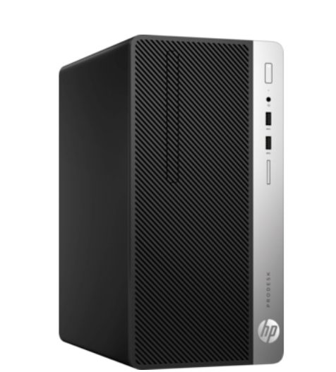 HP ProDesk 400 G4 MT, Intel Core i3 7100 7Gen 2400MHz Dual Core, 8GB (1x8GB) DDR4 2400 UDIMM NECC, 128GB SSD, DVD-RW SD 3 Media CR, Wired KBD BG, USB Mouse, Win10 Pro 64 - Second Hand