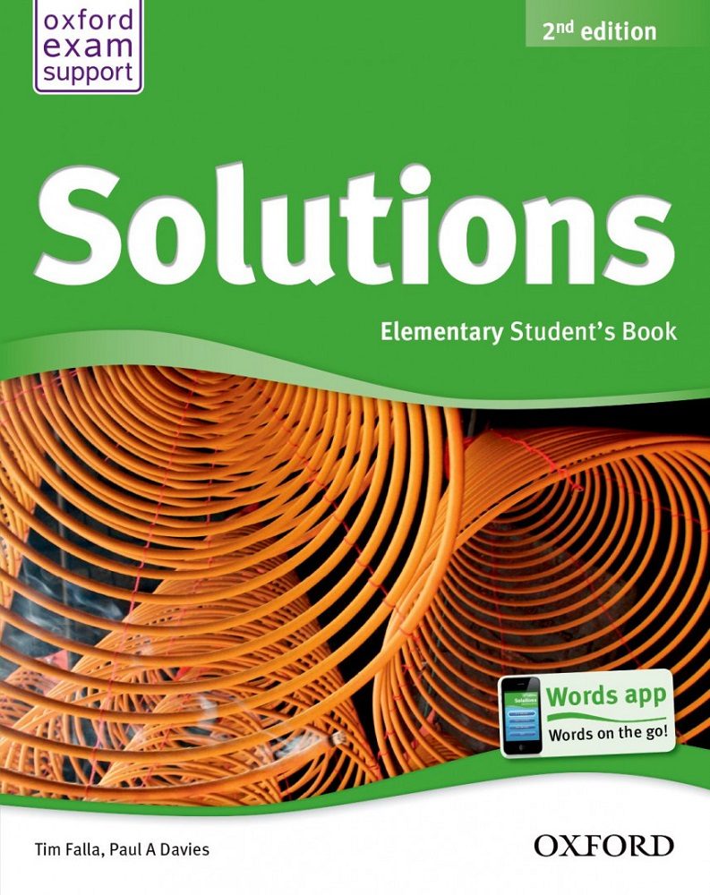 Английски език за 9 - 12. клас Solutions 2E Elementary SB