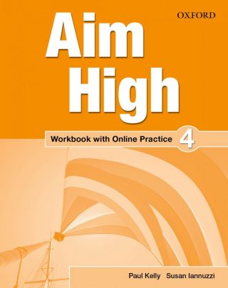 Тетрадка по английски език за 9 - 12. клас Aim High 4 WB & ONL Pack