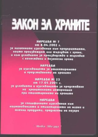 Закон за храните