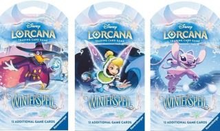 Карти Disney Lorcana - Winterspell Sleeved Booster - асортимент