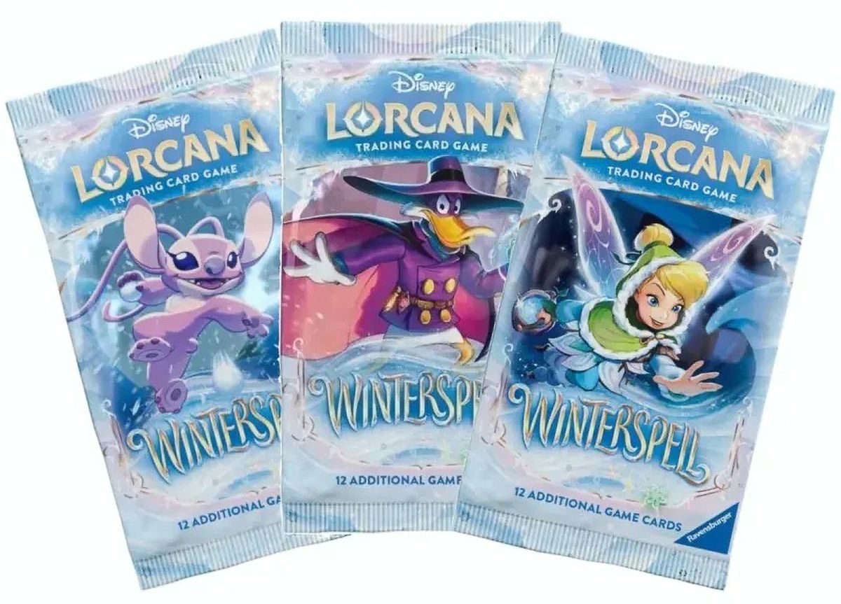 Карти Disney Lorcana - Winterspell Booster - асортимент