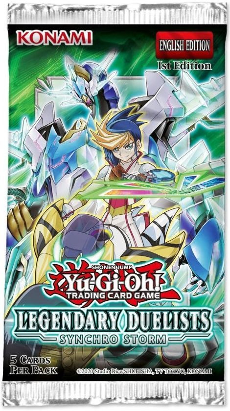 Карти за игра Yu-Gi-Oh! YGO - Legendary Duelists - Synchro Storm Pack