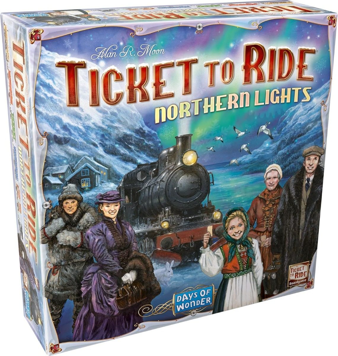 Настолна игра - Ticket to Ride - Northern Lights