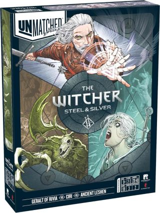 Настолна игра Unmatched - The Witcher - Steel and Silver