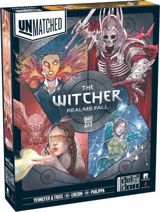 Настолна игра Unmatched - The Witcher - Realms Fall
