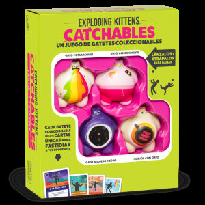 Настолна игра - Експлодиращи Котета Catchables 4 pack