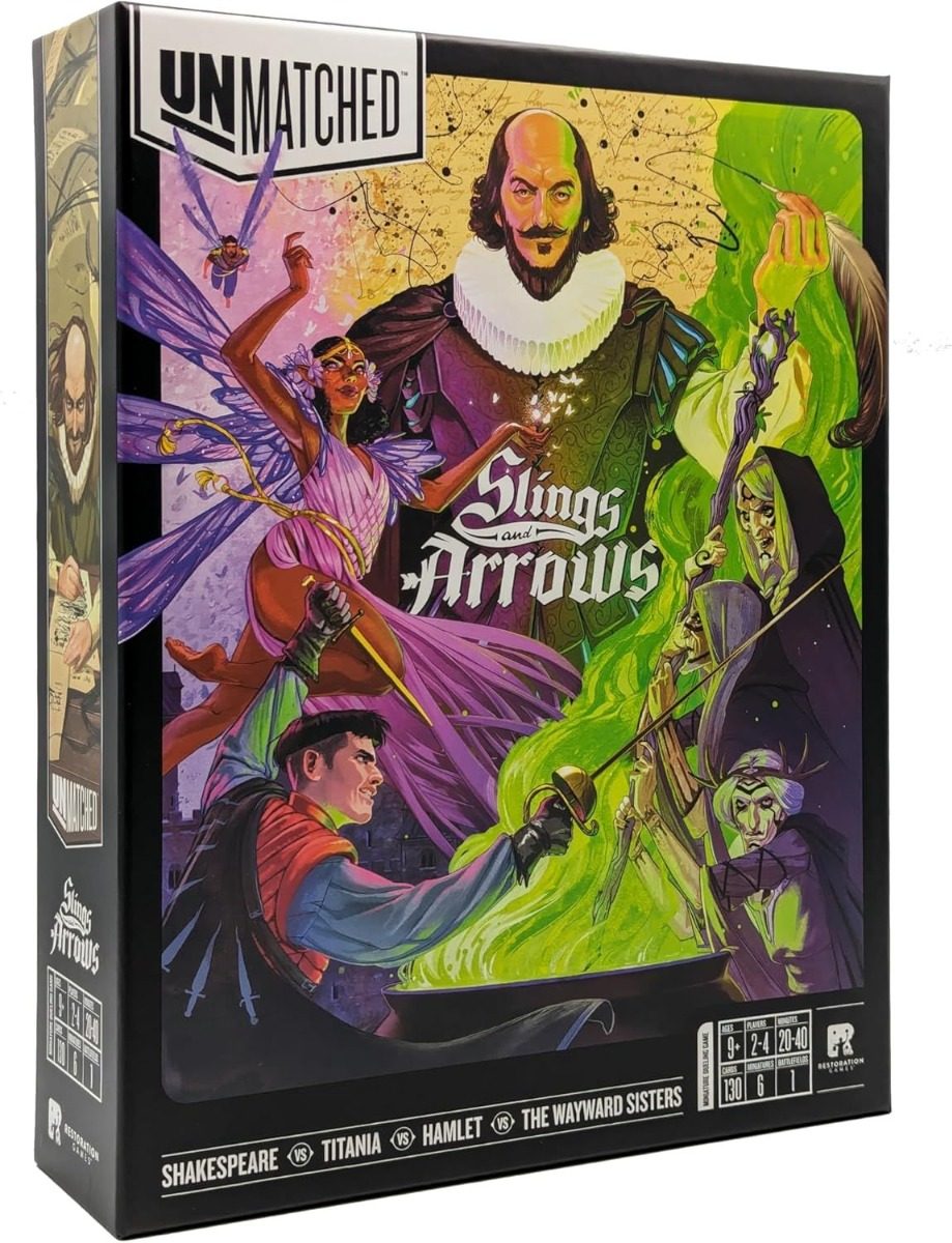 Настолна игра - Unmatched - Slings and Arrows
