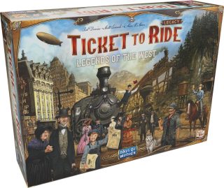 Настолна игра - Ticket to Ride Legacy - Legends of the West - семейна