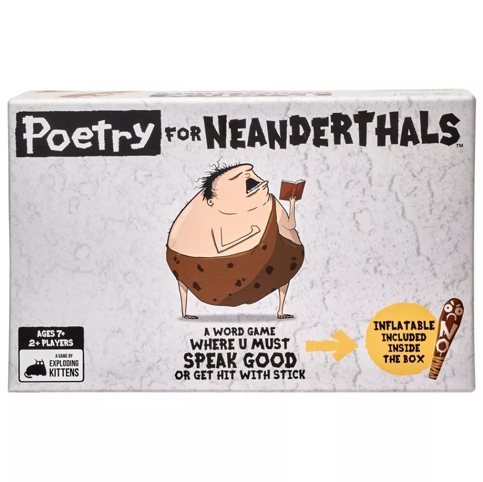 Настолна игра Poetry for Neanderthals - английско издание
