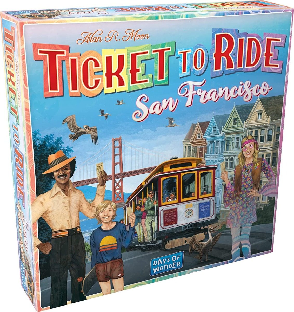 Настолна игра - Ticket to Ride - San Francisco