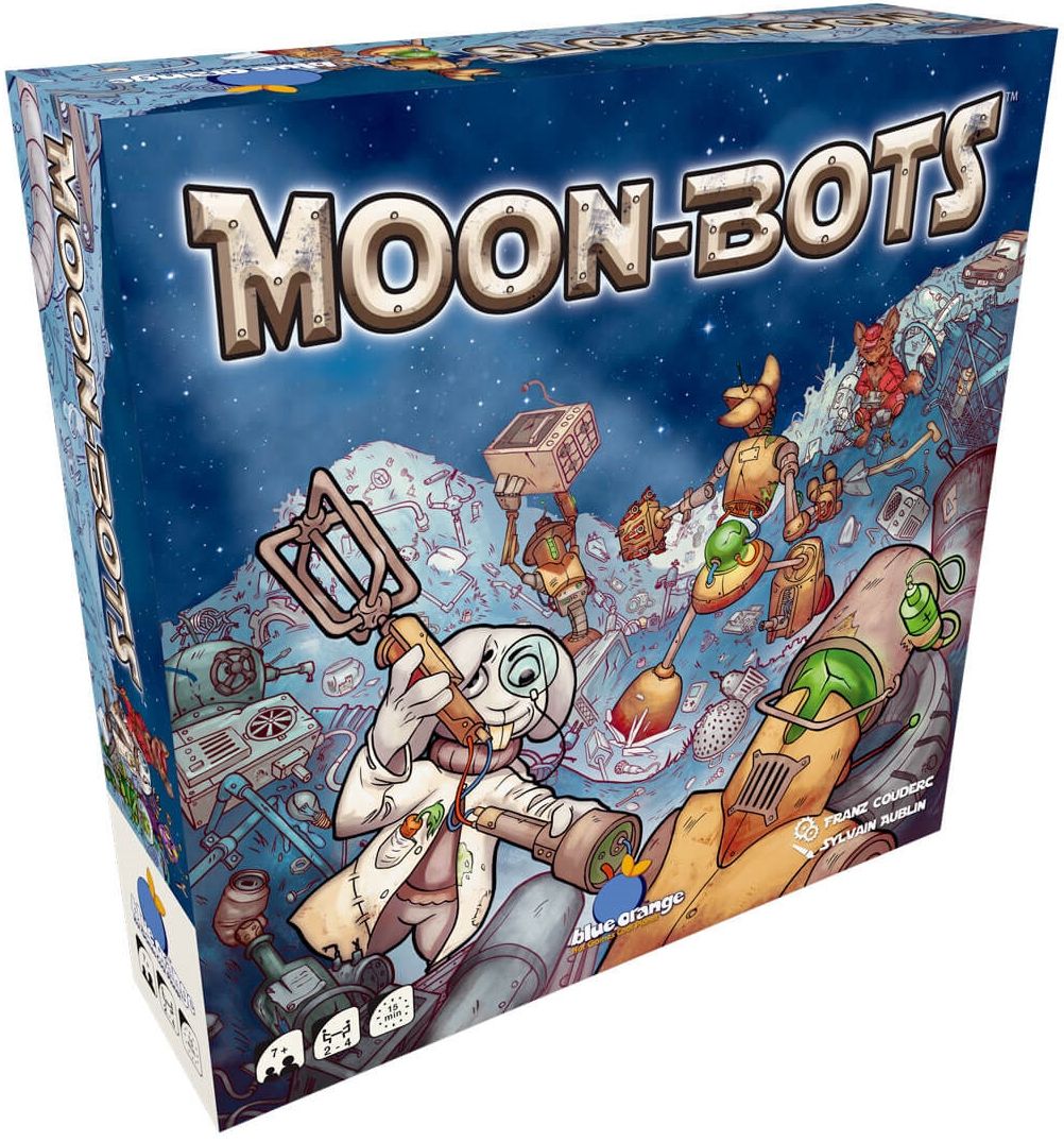 Настолна игра - Moon Bots - семейна