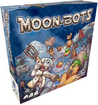 Настолна игра - Moon Bots - семейна