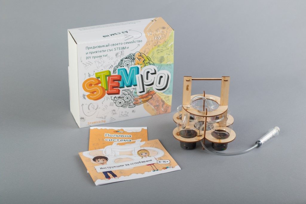 Образователна настолна игра - Поливна система - Stemico