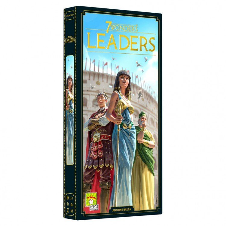 Разширение към настолна игра 7 Wonders Duel - Leaders