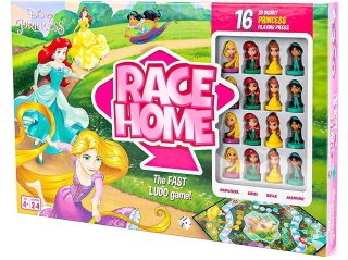 Настолна игра Disney - Princess Race Home Board Game