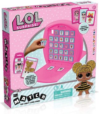 Игра с карти и кубчета Топ Тръмпс Дуел - LOL Surprise