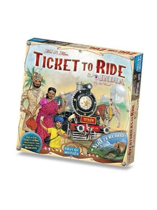 Разширение за настолна игра - Билет за път - Ticket to Ride - India
