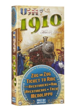 Разширение за настолна игра - Билет за път - Ticket to Ride - USA 1910