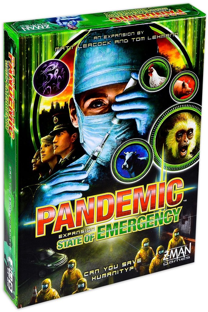 Разширение за настолна игра Pandemic - State of Emergency