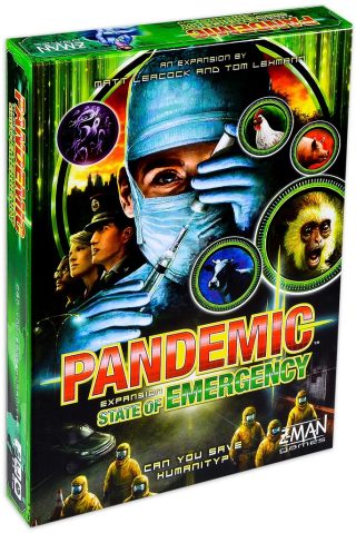 Разширение за настолна игра Pandemic - State of Emergency
