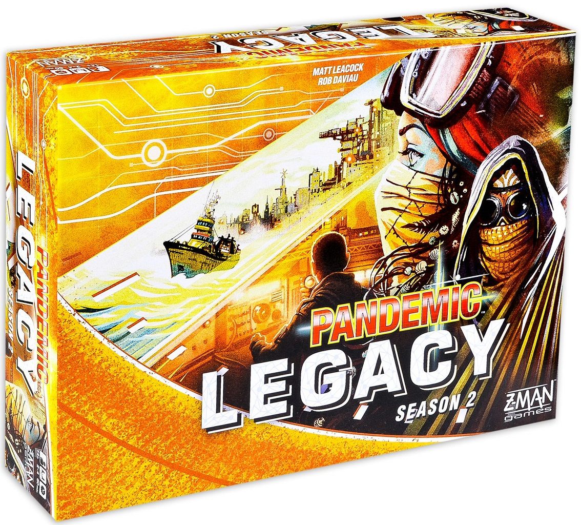 Настолна игра - Pandemic Legacy S2 - Yellow box