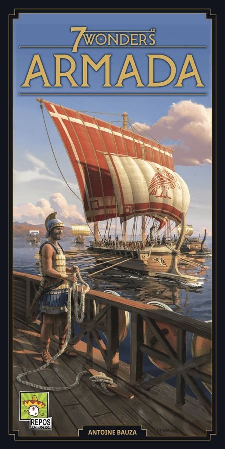 Разширение за настолна игра - Седемте чудеса - 7 Wonders - Armada Expansion