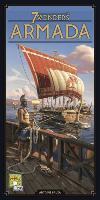 Разширение за настолна игра - Седемте чудеса - 7 Wonders - Armada Expansion