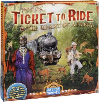 Разширение за настолна игра - Билет за път - Ticket to Ride - Heart of Africa
