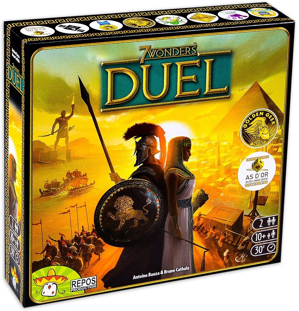 Настолна игра - Седемте чудеса - 7 Wonders Duel