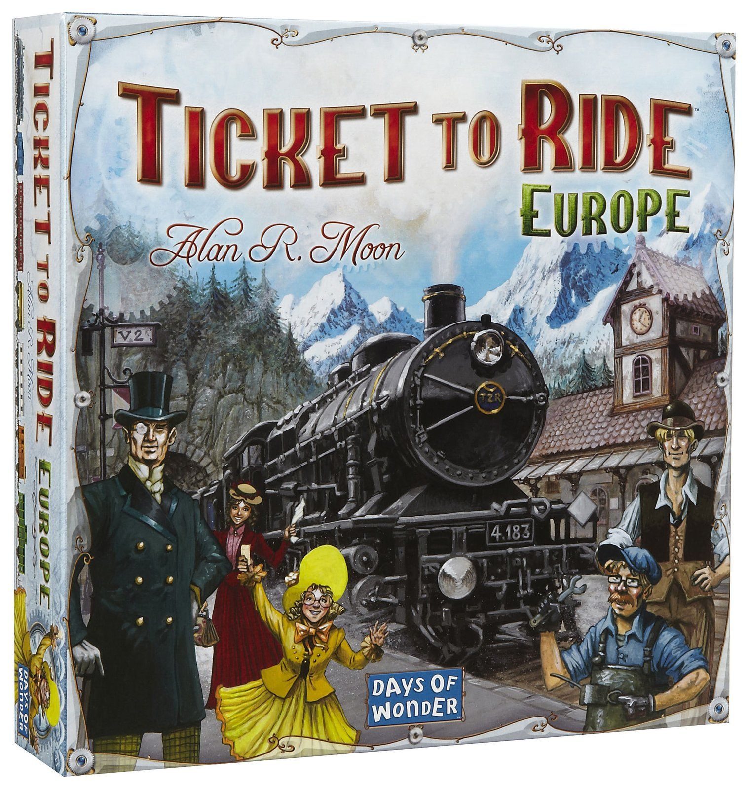 Настолна игра - Билет за път - Ticket to Ride - Europe