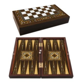 Табла комплект Antic Mini Mosaic Pearl