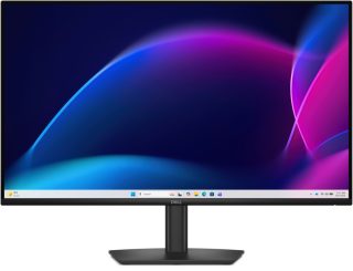 Dell E2726H 27" Edge LED Anti-Glare IPS монитор, 5ms GTG, 120 Hz, 1000:1, 300 cd/m2, 1920x1080 Full HD, HDMI, VGA, DisplayPort, Eye Comfort, Tilt, Черен