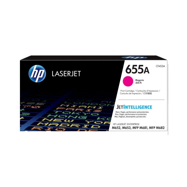 HP 655A Magenta Original LaserJet Toner касета (CF453A)