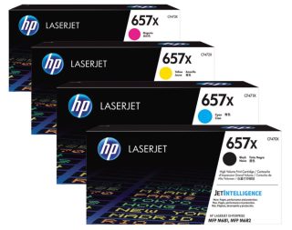 HP 657X High Yield Cyan Original LaserJet Toner Cartridge (CF471X)