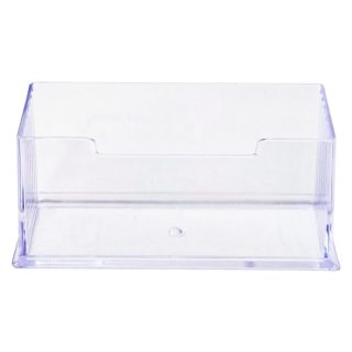 Поставка за визитки PVC прозрачна FS-101