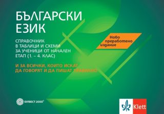 Български език - Справочник за ученици от начална образователна степен - 1.-4. клас - Булвест - ново издание 2021