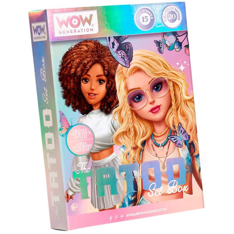 Комплект за татуировки WOW00097 6+ !!!