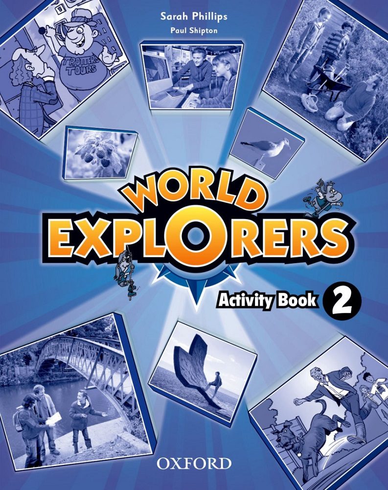Тетрадка по английски език за 3 - 4. клас. World Explorers 2 AB