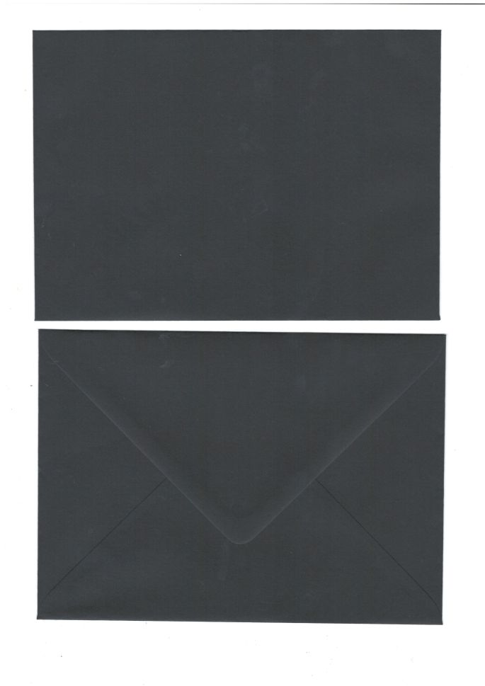Плик ЦВЕТЕН 125/175мм PITCH BLACK/ ЧЕРЕН
