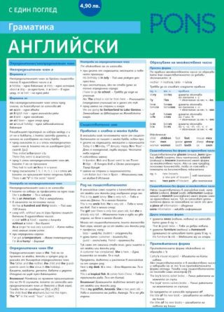 Граматиката с един поглед - английски език