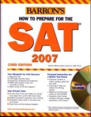 Barron's: How to Prepare for the New SAT + CD 23rd Edition