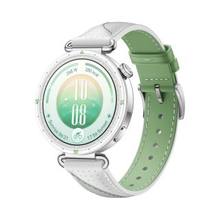 Huawei Watch GT 7 Konsu-B39LG Бяла и зелена композитна кожа