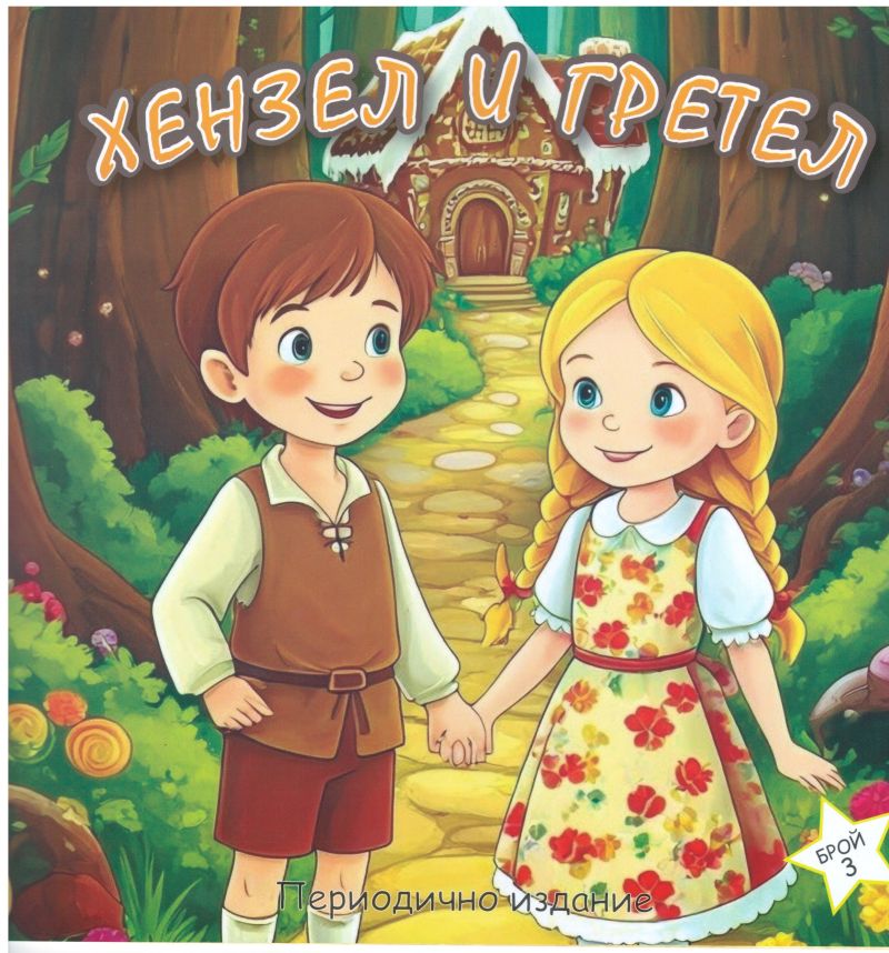 Книжка ХЕНЗЕЛ ГРЕТЕЛ ШАРЕНО ПЕТЛЕ 2.90лв !!!