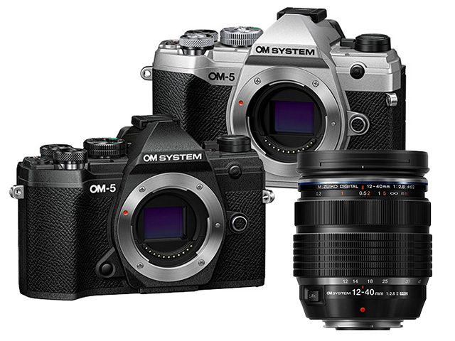 фотоапарат Olympus OM-5 II с обектив 12-40mm f/2.8 PRO II, с подарък бинокъл Olympus 8-16x40 S